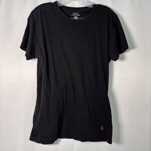 Polo Ralph Lauren Men's Cotton T-Shirt Slim Fit Red Pony Medium - SMALL HOLE